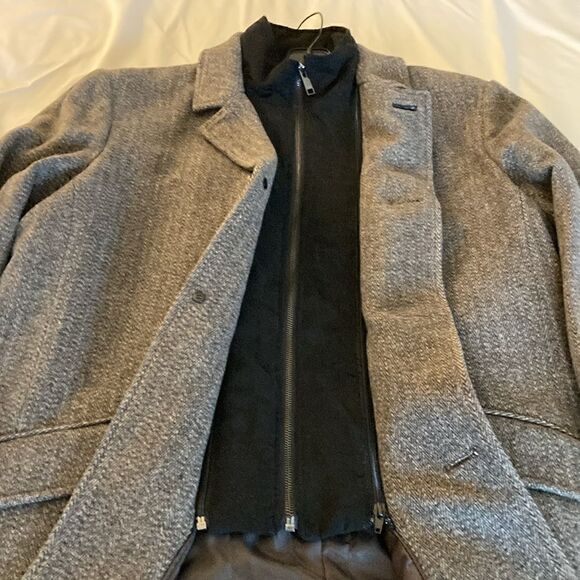 Marc New York by Andrew Marc NWOT Men’s Coyle Wool Blend Melton Coat. Size M. - Picture 7 of 10